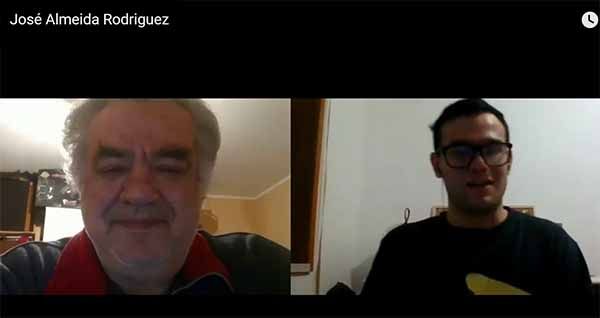 José Almeida Rodriguez, peregrino, hospitalero, autor de libros sobre el Camino y mucho más.