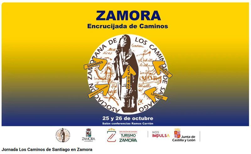 Video de la jornada de los Caminos de Santiago en Zamora